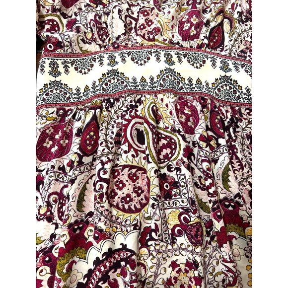 ba&sh Women's Lady Dress Maxi Floral Paisley V-Neck Size XS - Picture 5 of 8